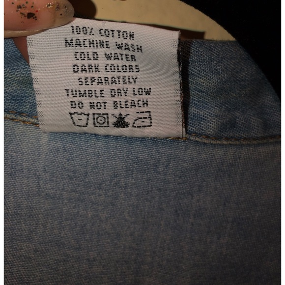 C.M.C vintage denim top - Picture 7 of 9